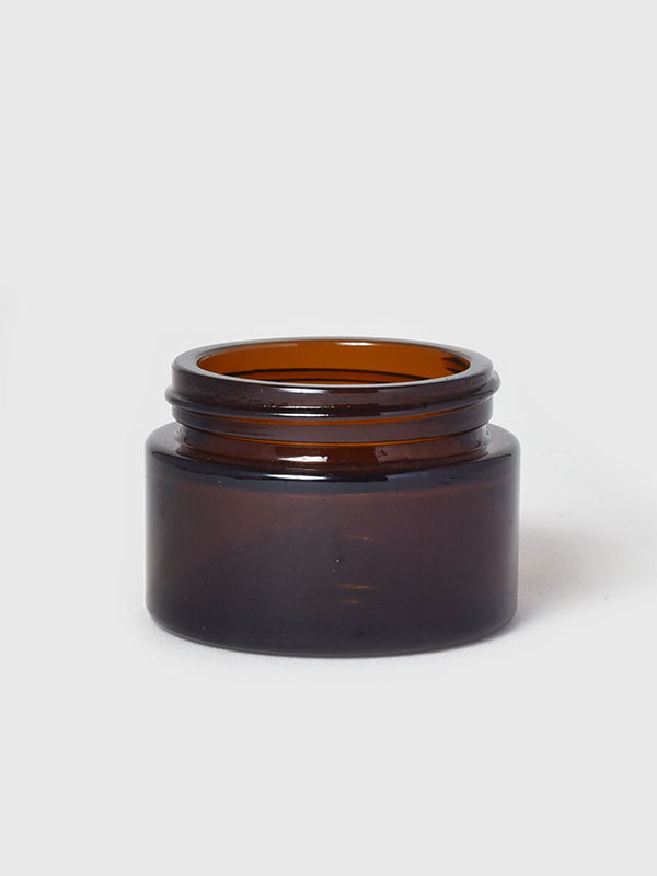 30 GM Frosted Glass Cream Jar